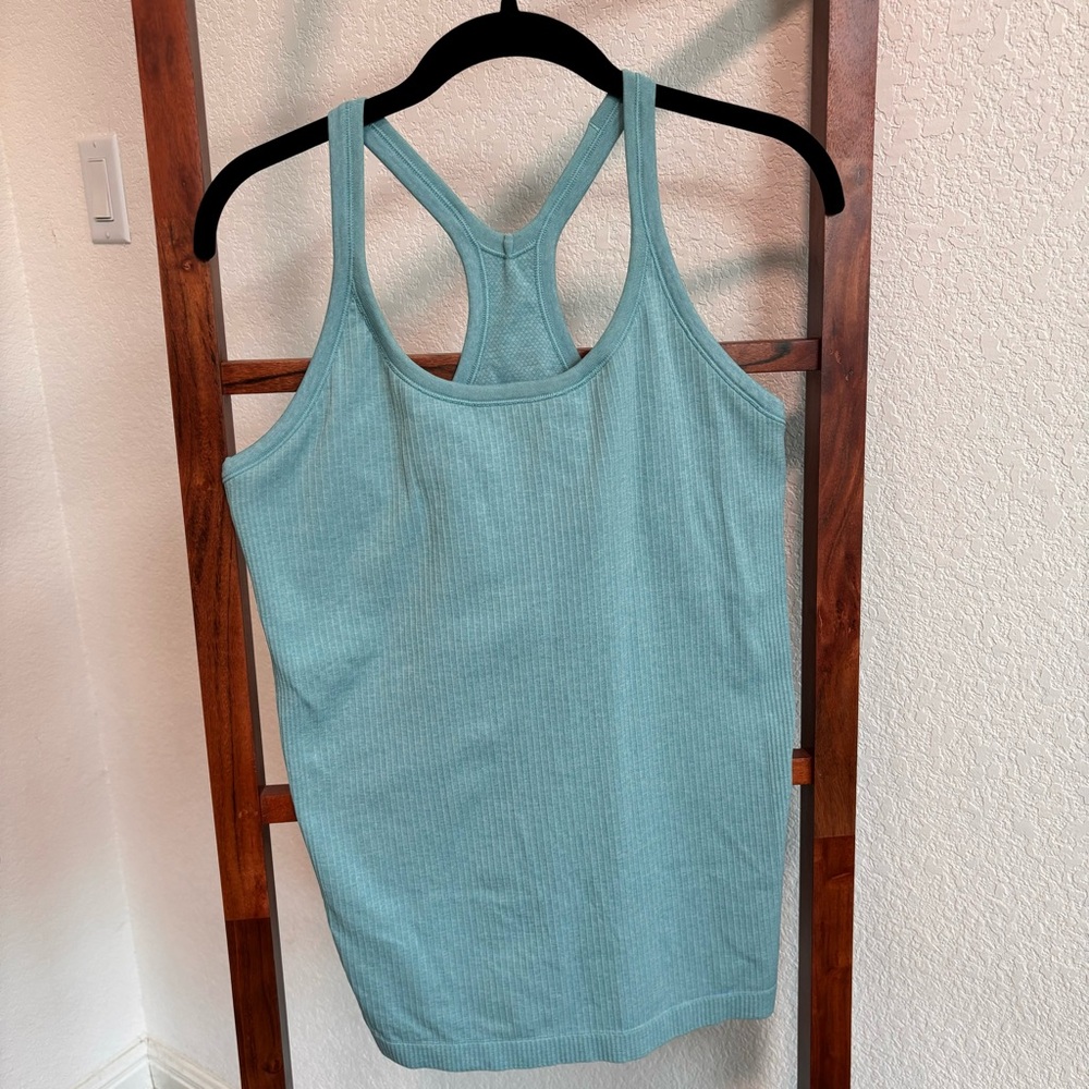 Lululemon Ebb to Street Tank Top, Light Support, B-C Cup, Sz 12, Tidal Teal #10
